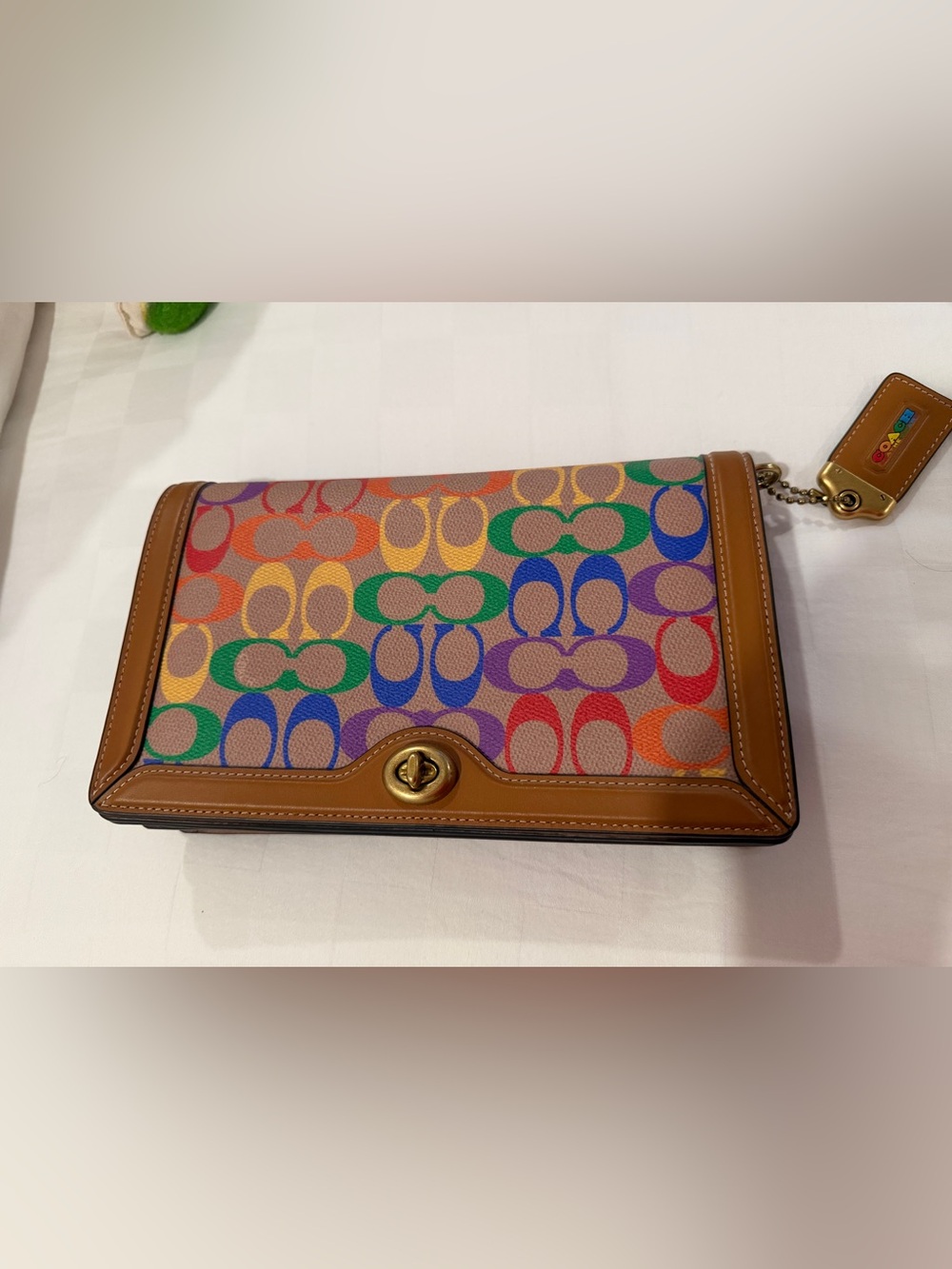 Coach Multicolor Signature Riley Swingpack Crossbody Bag - Picture 3 of 9